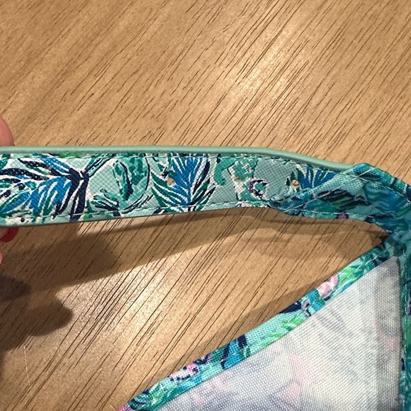 Lilly Pulitzer Blue Floral Dog Collar - Picture 4 of 5
